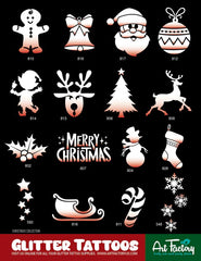 CHRISTMAS CHEER- Display Poster + 80 Stencils Set - Silly Farm Supplies
