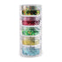 Christmas Miracle Chunky Loose Glitter Mix Stack- 5 7.5g by Vivid Glitter