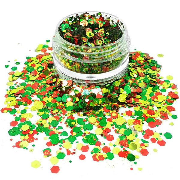 Christmas Miracle Loose Glitter Jar 7.5g by Vivid Glitter