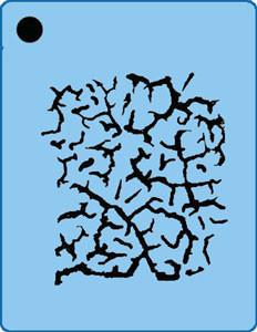 Cracks QuickEZ Stencil - Silly Farm Supplies