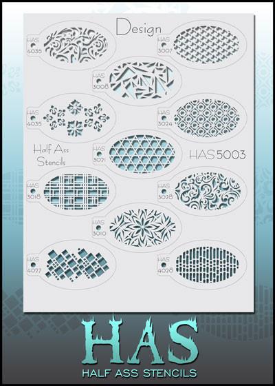 Design Half Ass Stencils - Silly Farm Supplies