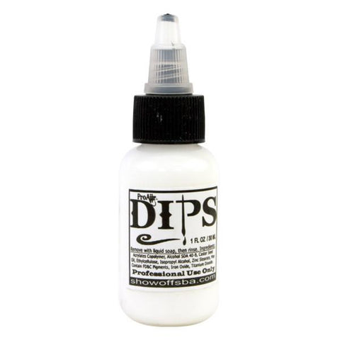 Dips White 1oz Waterproof Face Paint