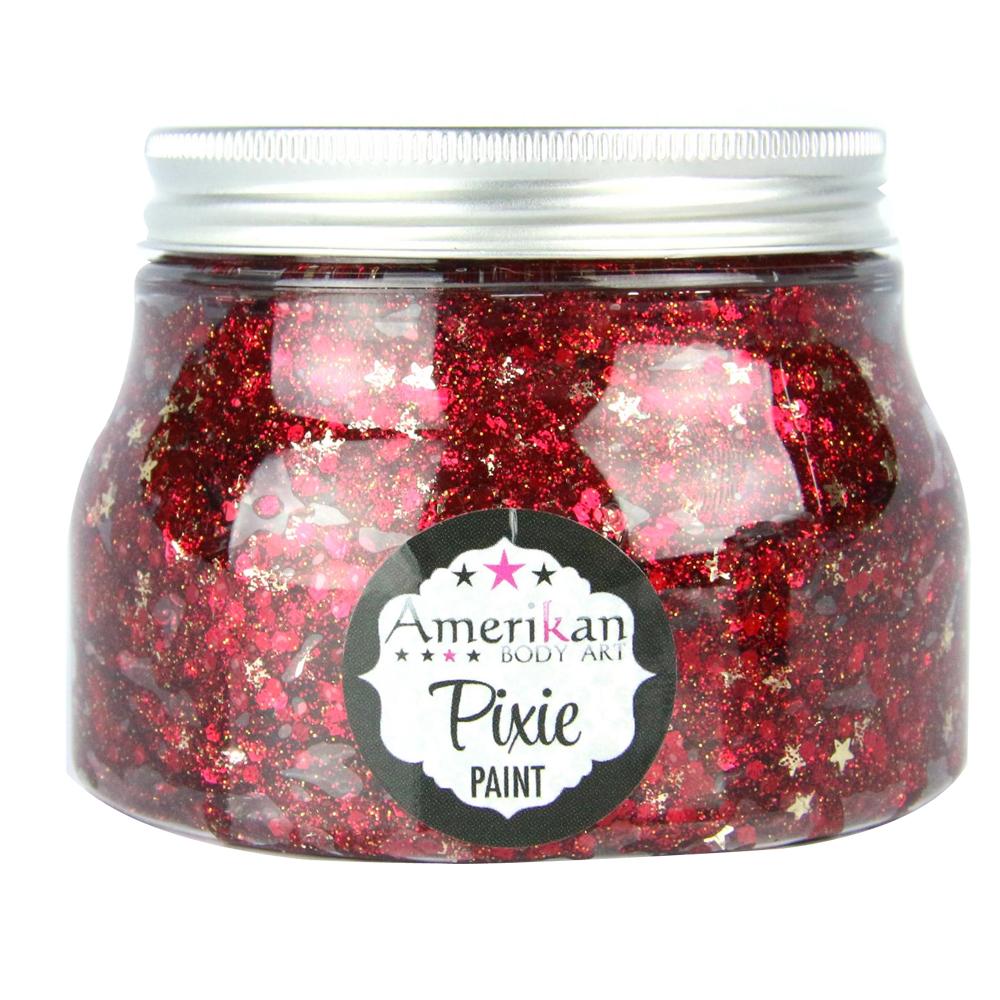 Drop Dead Red Pixie Paint Amerikan Body Art - Silly Farm Supplies