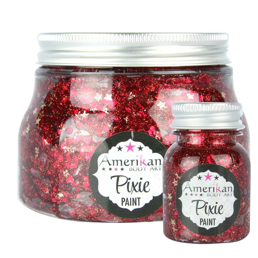 Drop Dead Red Pixie Paint Amerikan Body Art - Silly Farm Supplies