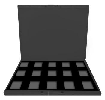 Empty Pro Palette with Arty Brush Cake Insert - Silly Farm Supplies