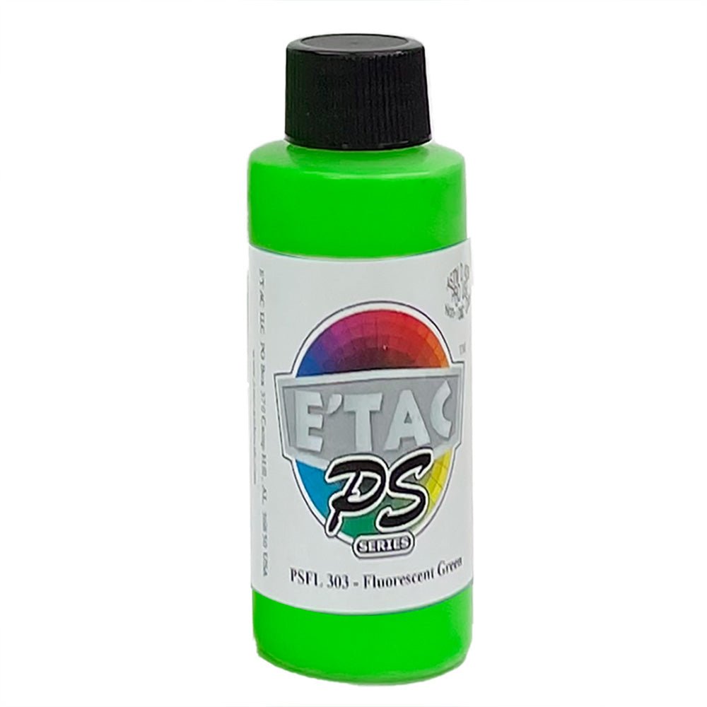 ETAC Fabric Airbrush Paint FLOURESCENT GREEN - Silly Farm Supplies