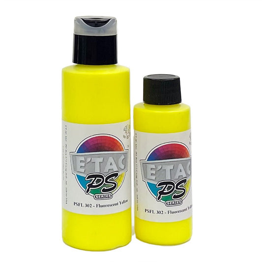 ETAC Fabric Airbrush Paint FLOURESCENT YELLOW - Silly Farm Supplies