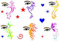 EyeSplash Trendy Tribal Stencil Mini Set 1