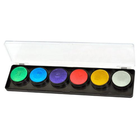 FAB 6-Color Shimmer Swirl Palette