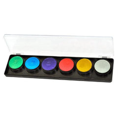 FAB 6-Color Shimmer Swirl Palette - Silly Farm Supplies
