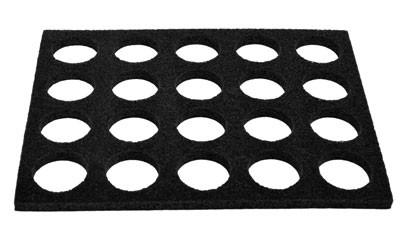 FAB Makeup 20 Color Palette Foam Insert for 16gm Paints - Silly Farm Supplies