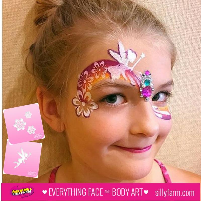 Fairy 2 Pink Power Stencil - Silly Farm Supplies