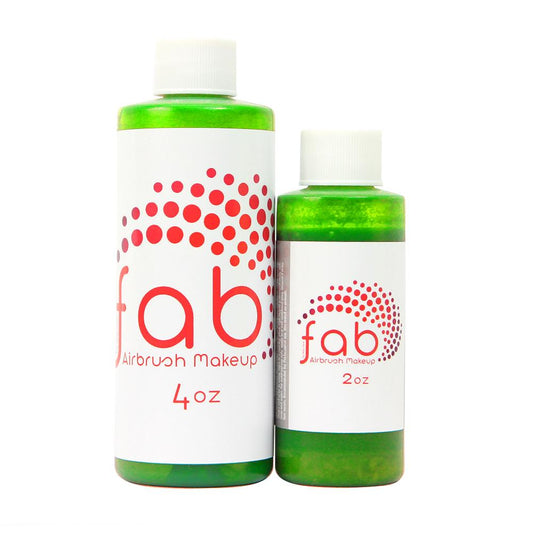 Silly Farm's FAB Hybrid Airbrush Makeup – pre-mixed for smooth, vibrant coverage that’s gentle on sensitive skin and easy to remove. Made in the USA with FDA-compliant ingredients.