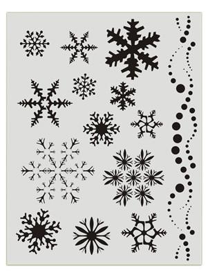 Frozen BAD6023 Bad Ass Stencil - Silly Farm Supplies