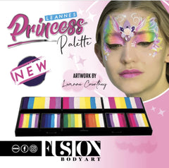 Fusion Body Art Leanne's Collection Princess Palette - Silly Farm Supplies
