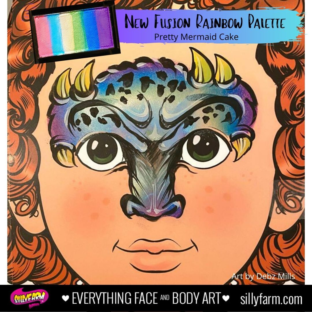 Fusion Body Art Leanne's Happy Pixie Petal Palette - Silly Farm Supplies