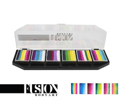 Fusion Body Art Leanne's Pretty Rainbow Spectrum Palette - Silly Farm Supplies