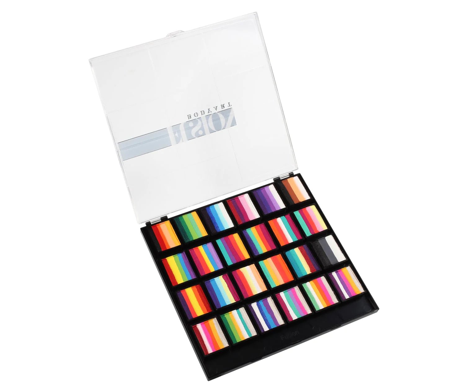 Fusion One Stroke Palette – RAINBOW PARADISEP - Silly Farm Supplies