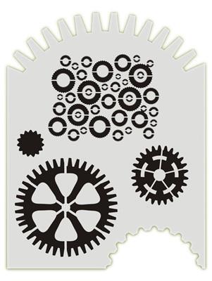 Gears BAD6007 Bad Ass Stencil - Silly Farm Supplies