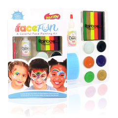 GlamOween Mash Up Silly Face Fun Rainbow Kit - Silly Farm Supplies