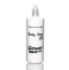 Glimmer Body Skin Glue XL 135 mL Refill - Silly Farm Supplies