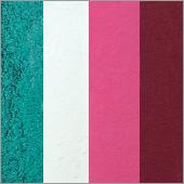 Compact, multi-color face paint cakes for brush application, ideal for vibrant, detailed designs in one stroke.