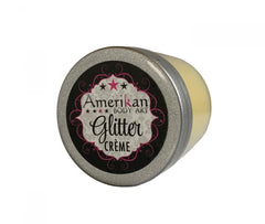 Glitter Creme BASE 15gr Jar by Amerikan Body Art - Silly Farm Supplies