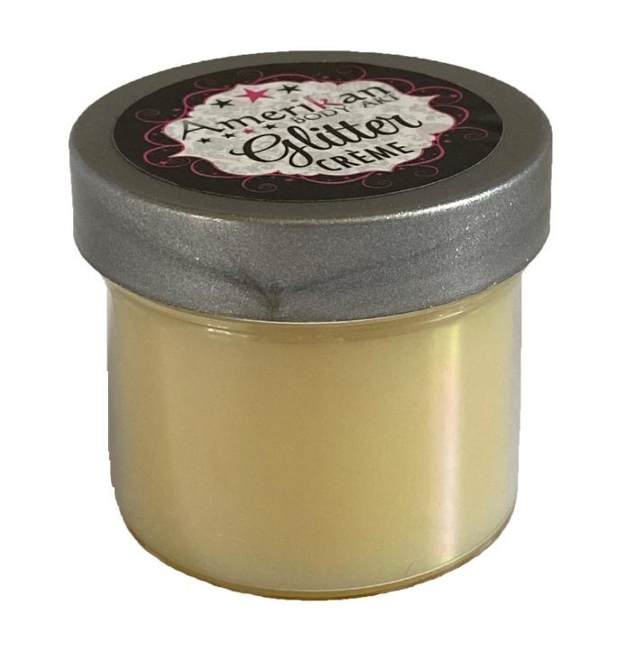 Glitter Creme BASE 15gr Jar by Amerikan Body Art - Silly Farm Supplies