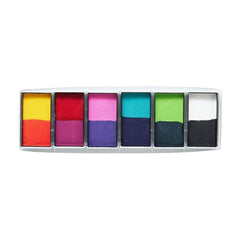 Global Colours All You Need Mini BodyArt Palette- 12 Colors - Silly Farm Supplies