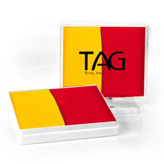 Golden Orange & Red TAG Split Cake - Silly Farm Supplies