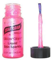 Graftobian Glitter Glam Pink Passion .3oz - Silly Farm Supplies