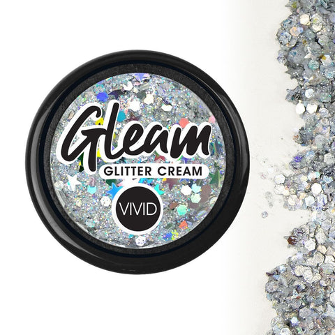 Heaven Gleam Chunky Glitter Cream 10g Jar by Vivid Glitter