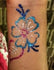 Henna Flower Glitter Tattoo Y-Body Stencil 5 pack