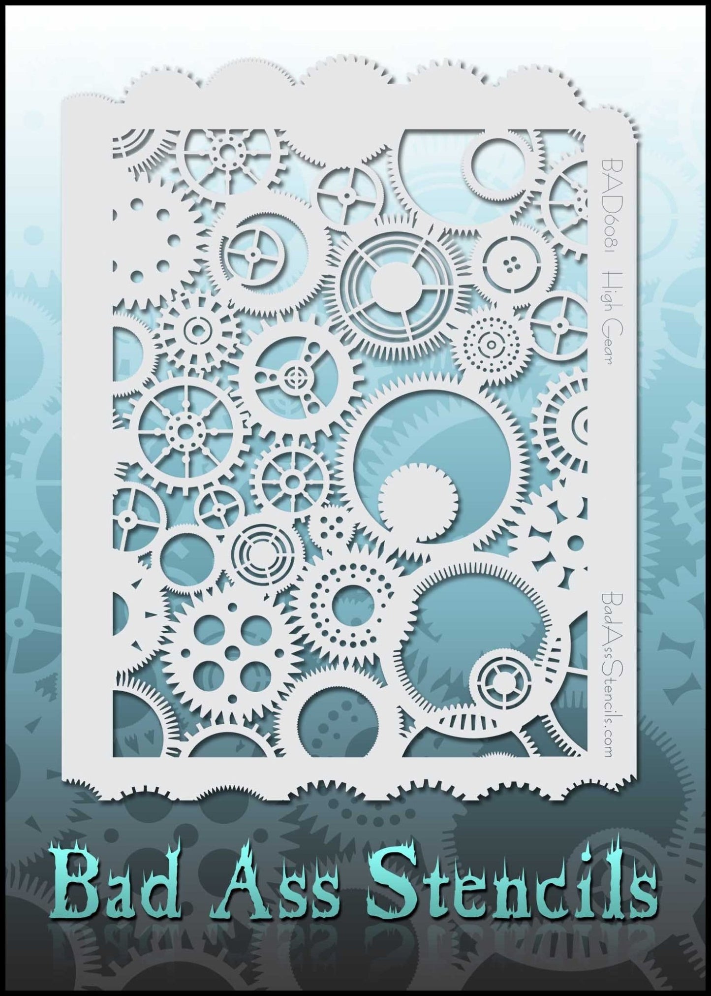High Gear BAD6081 Bad Ass Stencil - Silly Farm Supplies