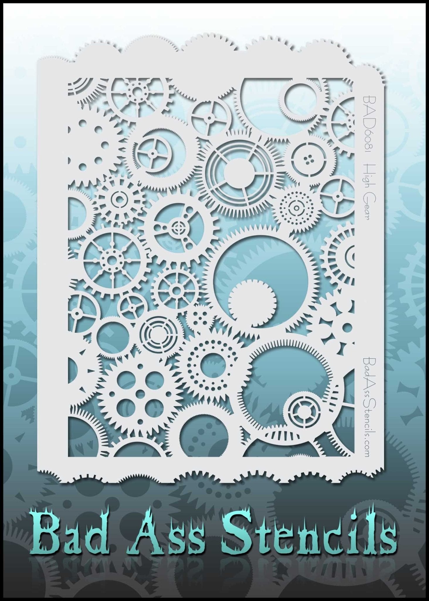 High Gear BAD6081 Bad Ass Stencil - Silly Farm Supplies