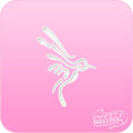 Hummingbird 2 Pink Power Stencil