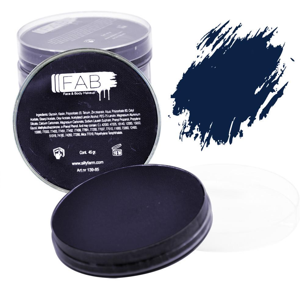FAB face and body paint, known for its top quality and creamy consistency, dries to a smudge-proof finish once applied. Suitable for both face painting and body art, it is available in two sizes: 16gm and 45gm
