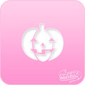Jack o Lantern Pumpkin Pink Power Stencil