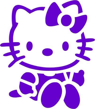 Kitty Trendy Tribal Stencil - Silly Farm Supplies