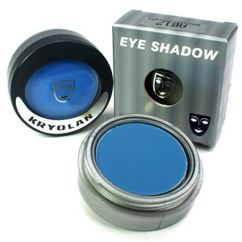 Kryolan Pressed Powder Compact UV Day Glow Blue