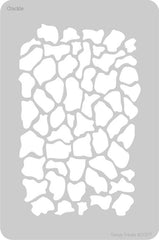 Large Crackle Trendy Tribal Stencil - Silly Farm Supplies