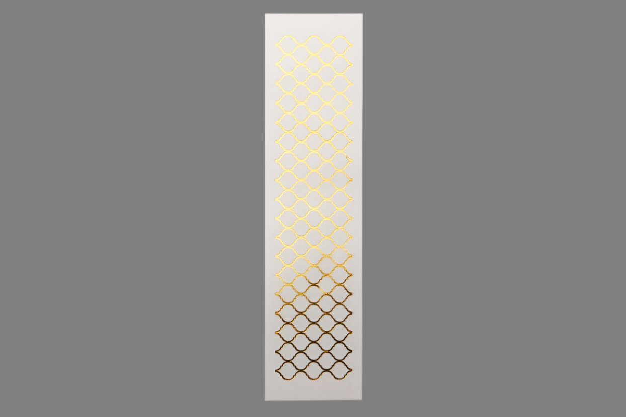 Lattice Band Large Metallic Tattoo 5 Pack - Silly Farm Supplies