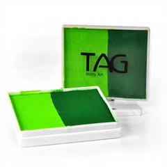 Leafy TAG Split Cake (light green/medium green) - Silly Farm Supplies
