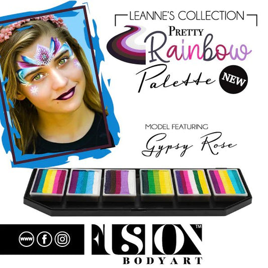 Leanne's Collection - GYPSY ROSE -Split Cake 30gm by Fusion Body Art - Silly Farm Supplies