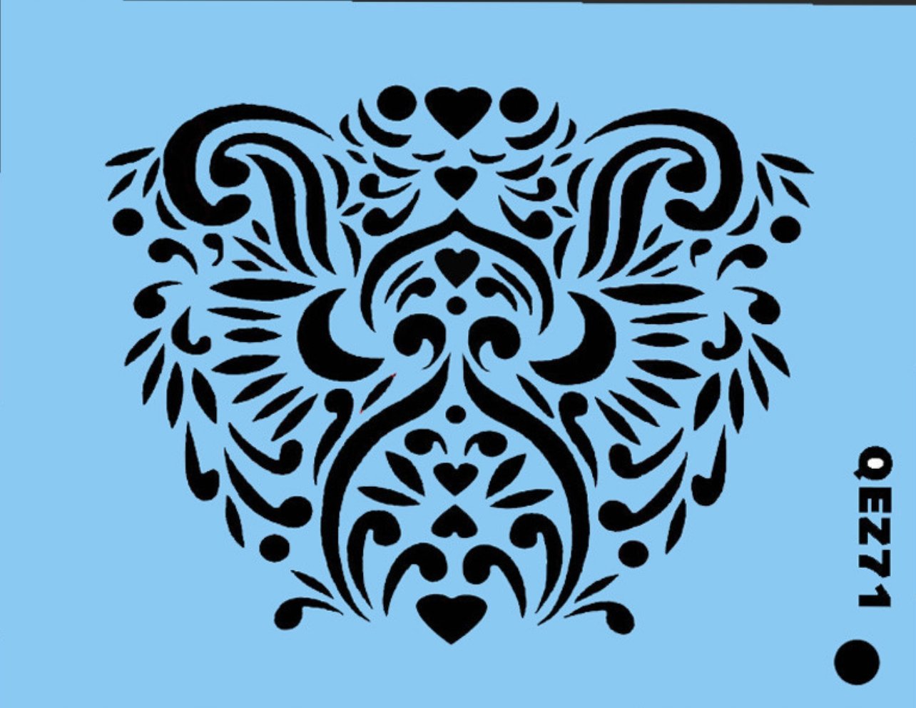 Lioness QuickEZ Stencil - Silly Farm Supplies
