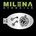 Lock and Key C6 Milena Stencil