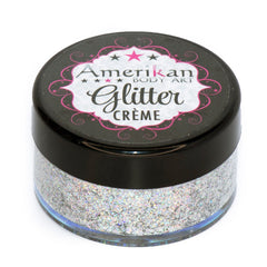 Luna Glitter Creme 10g Jar by Amerikan Body Art - Silly Farm Supplies