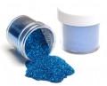 Mama Clown glitter adds sparkle to face and body art, available in a variety of colors. Comes in a 1oz poofer or jar, safe for lips and skin, and can be applied dry or mixed with gel. Choose transparent for a subtle shine or opaque metallic for bold coverage
