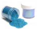 Mama Clown glitter adds sparkle to face and body art, available in a variety of colors. Comes in a 1oz poofer or jar, safe for lips and skin, and can be applied dry or mixed with gel. Choose transparent for a subtle shine or opaque metallic for bold coverage