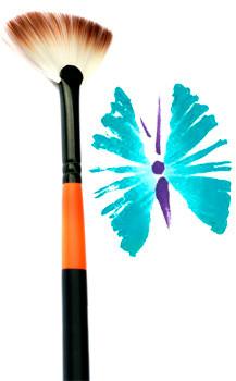 Mark Reid Signature Fan Brush - Silly Farm Supplies